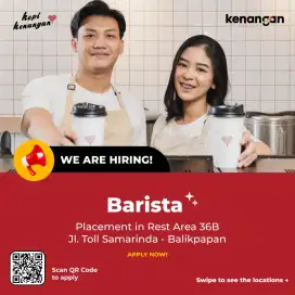 Hiring Crew Store/ Barista