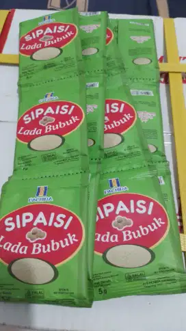 Lada bubuk kemasan sachet 5 gram