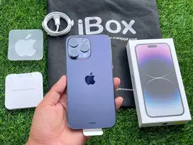 Jual / TT iPhone 14 Pro Max 256Gb iBox Deep Purple Garansi Panjang