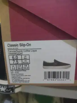 Vans slip on second original