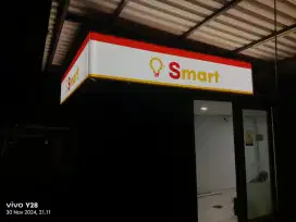 NEON BOX, PYLON SIGN, SIGN BOARD, BILLBOARD