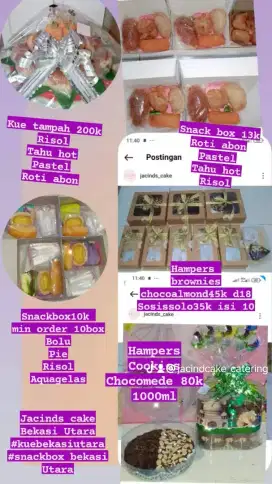 Snack box min order 10box