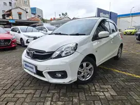 Pajak Panjang TDP 11JT Honda Brio Satya 1.2 E Bensin-AT 2018 Putih