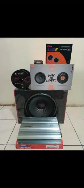 Paket audio mobil buat harian suara nya lembut udah sama pasang