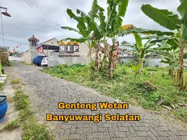 Di jual Tanah Siap Bangun di Genteng wetan Banyuwangi selatan