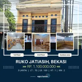 JUAL CEPAT, RUKO 3 LANTAI STRATEGIS DI JATIASIH