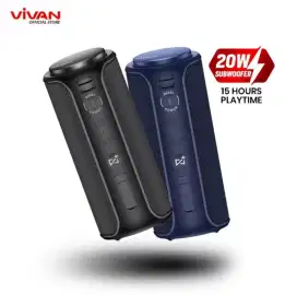 VIVAN Bluetooth Speaker VS30 Portable IPX7 ORI Vivan official shop