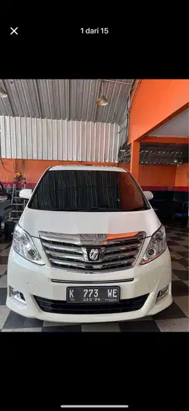 Toyota Alphard tahun 2013