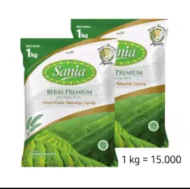 Beras Premium Sania 1 kg