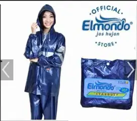 Jas hujan jaket celana Elmondo Stardust