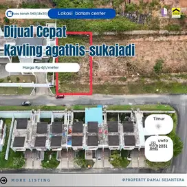 Dijual Kavling Rumah Agathis Batam Center