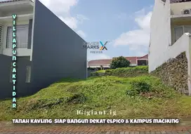 Tanah Siap Bangun di depan Elpico Villa Puncak Tidar Malang