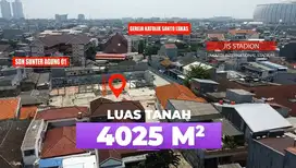 Tanah Kavling 4.025m² Ancol Selatan 2  Gereja Santo Lukas Sunter