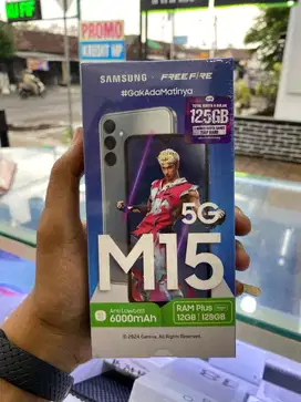 Samsung M15 5G 6/128 Promo Baru Garansi Resmi (Free antar rumah)