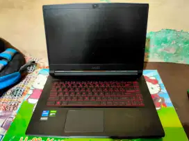 LAPTOP MSI CORE I7 GF63 PEMAKAIAN PRIBADI