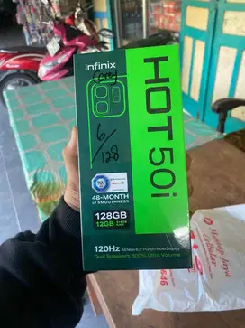 Infinix Hot 50i 6/128 PROMO Baru Garansi Resmi (Free Antar Ke rumah)