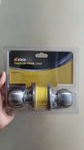 K-Lock Handle Pintu Bulat Pintu Masuk Silver Door
Handle Gagang Pintu