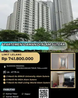 Dijual Apartemen Silkwood Residence Alam Sutera