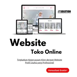 Website Toko Online Aman & Profesional  Tingkatkan Penjualan