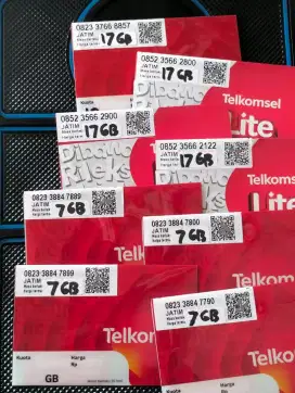 NOMOR CANTIK TELKOMSEL ADA KUOTA TUJUH GB BERLAKU SATU BULAN.