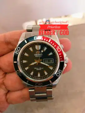 Orient Mako XL 46943 JDM Pepsi Diver Automatic Original Mulus