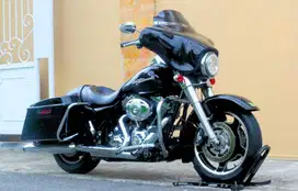 Harley davidson street glide istimewa siap gas murah