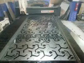 Jasa laser cutting plat besi