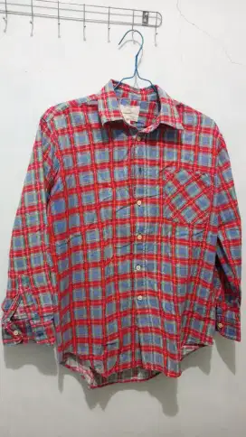 Kemeja/flannel merah