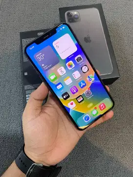 Iphone 11 Promax 64GB Fullset Original resmi