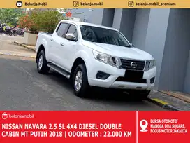 [LOW KM] Nissan Navara 2.5 SL 4x4 Diesel Double Cabin MT NIK 2018/2019