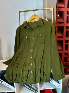 Kemeja army size xl