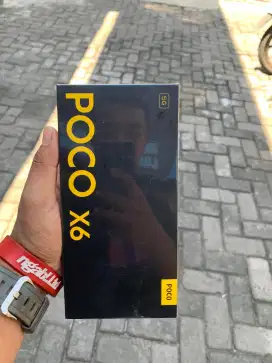 Poco X6 5G 12/256gb baru garansi resmi