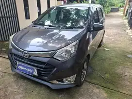 Daihatsu Sigra 1.2 R Bensin-AT 2018 Abu TZK