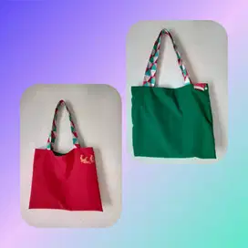 Totebag edisi natal 2 in 1 waterproof