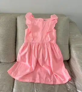 (KIDS) Baju dress anak pink peach Size 7-8Y LD 34cm#CITT540 #lovecitta