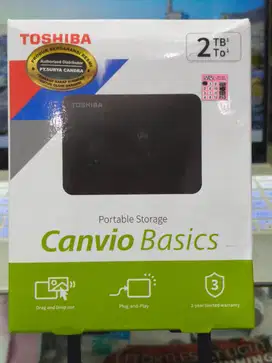 Hardisk Eksternal Toshiba Canvio Basics 2TB