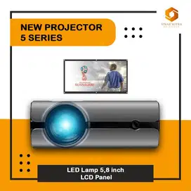 JUAL NEW PROJECTOR 5 SERIES LED LAMP 5,8 INCH LCD PANEL