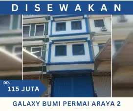 Siap Pakai ‼️Ruko 3 Lantai Araya Tahap 1 Galaxy Bumi Permai Sukolilo