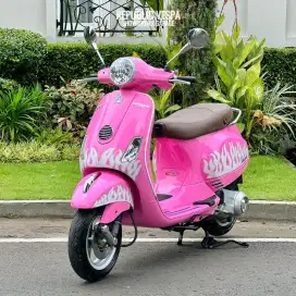 Vespa LX 150 2V Tahun 2012 Warna Pink