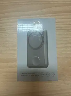 Powerbank KIIP Tipe EW31 - WIRELESS MAGNETIC - Fast Charging