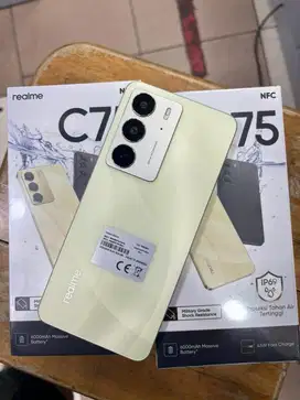 REALME C75 RAM 16/256GB NFC TAHAN AIR DAN TAHAN BANTING