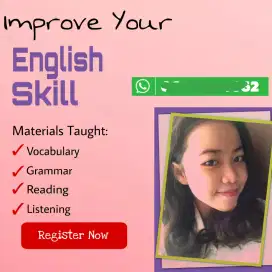 Les Private Bahasa Inggris & Matematika