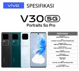 Vivo V30 5G 8+8/256GB -Garansi Resmi