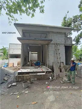 Rumah dekat Rumah Sakit UII di Pandak Bantul Proses Bangun