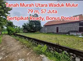 Tanah Murah Utara Waduk Mulur , buat investasi Ok. Sertifikat Ready