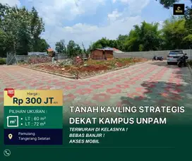 S713.Tanah Kavling Siap Bangun Cocok Tuk Kios Tempat Usaha Free Biaya