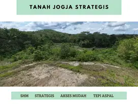 Tanah Jogja 1 jtan/m2, Cocok Perumahan, Strategis Dekat UMY