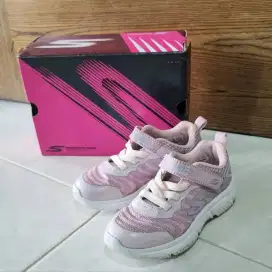 Jual Sepatu Anak Skechers ukuran 26 Pink Baguss Empukk Original