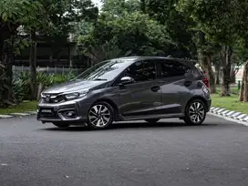 [LOW KM] FREE DETAILING 2 TAHUN BRIO RS AT MATIC 2018 ABU ABU MOBCARS