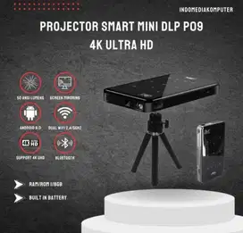 PROJECTOR SMART MINI DLP P09-II 2GB 4K ULTRA HD